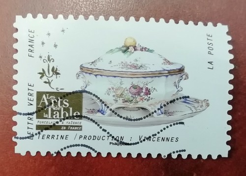 Timbre france terrine - timbre,