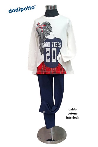 Ensemble fille 100 coton - ensemble,