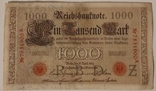 Billet Allemagne 1000 Mark