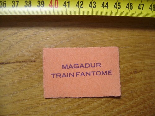 Jeton carton billet ticket - carton,