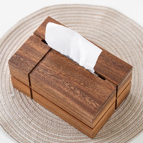 Boîte mouchoirs bois - boîte, à