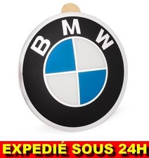 1 Emblème Jantes 45mm BMW Logo Centre Roue Adhésif Métal Aluminium Neuf 45 mm