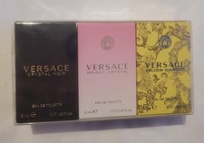 Coffret 3 Miniatures VERSACE 