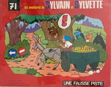 LIVRE SYLVAIN SYLVETTE N° 71 UNE FAUSSE PISTE