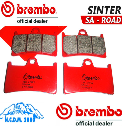 Plaquettes frein brembo - plaquettes,