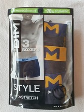 3 boxers gris neufs marque Dim