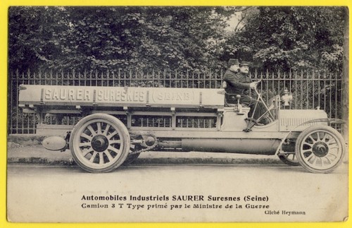 Cpa 1910 rare camion - cpa,