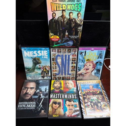 Dvd lot jumanji sherlock - dvd, 7