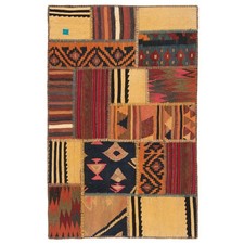 Kelim patchwork 130x83 - 130x83, cm