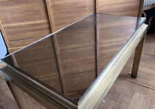 Maison JANSEN Table basse rectangulaire Coloris Bronze Doré & Miroir Églomisé