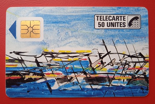 Télécarte f61 accent rouge - f61,