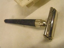 ANCIEN RASOIR LAME MECANIQUE GILLETTE GERMANY COFFRET VINTAGE BOX SAFETY RAZOR