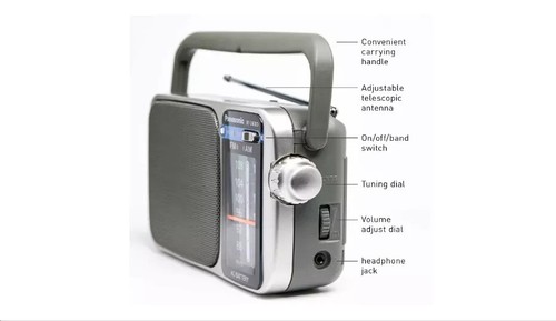 Panasonic 2400 fm - panasonic, rf-2400
