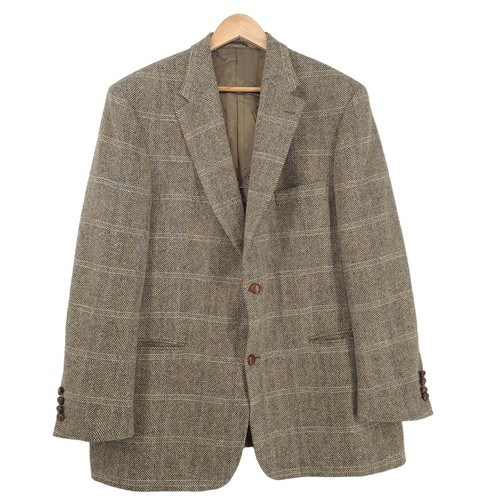 Harris tweed veste blazer - tweed,