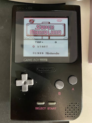 Nintendo game boy pocket - game,