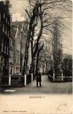 CPA AK AMSTERDAM Begijnenhofje 3 NETHERLANDS (603862)