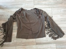 Veste marron cherry paris, taille 1 (S), très bon état