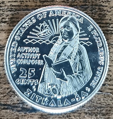 Quarter dollar usa zitkala - dollar, zitkala-sa