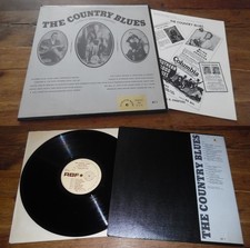 Various - The Country Blues LP US Press RBF Delta Blues Robert Johnson + livret