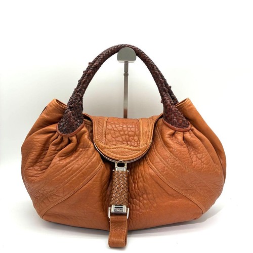 Fendi spy handbag - spy, brown