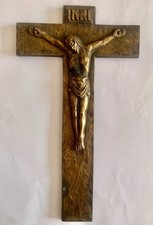 Crucifix Christ en bronze