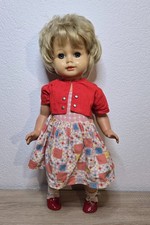 Jolie poupée plastique Schildkröt Doll 60 cm yeux dormeurs collector vintage