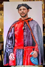 Claude Ganiage Portrait d'un