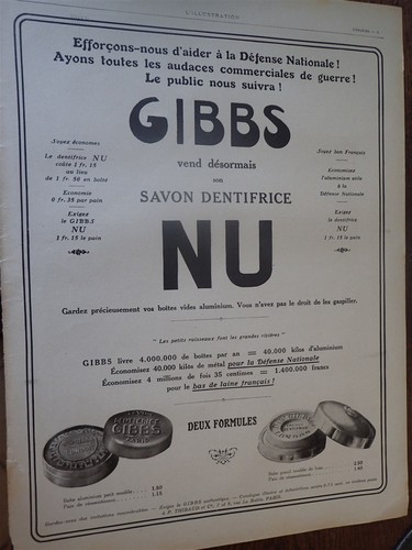 Gibbs savon zenith vin - gibbs,