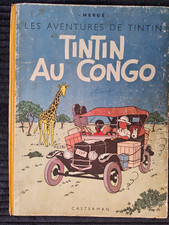 Tintin - Au Congo - EO Couleurs - B1 De 1946 - Papier Epais