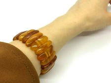 Ancien Bracelet Ambre Vintage