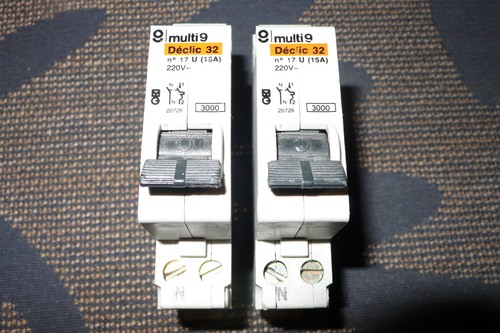 Disjoncteur modulaire - disjoncteur,