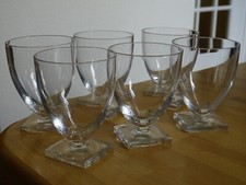ST LOUIS 6 ANCIENS VERRES A