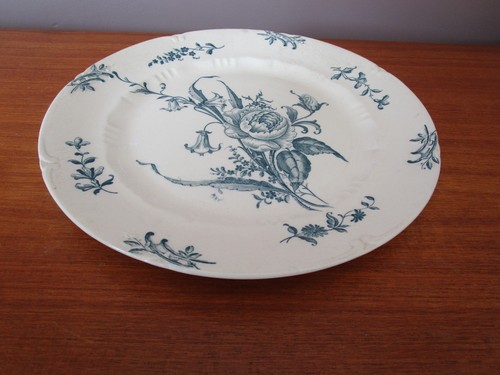 Plat rond salins terre - plat,