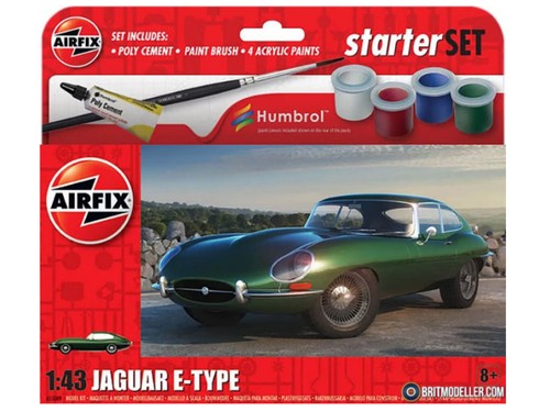 Airfix jaguar type - jaguar, e