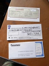 Gaumont UGC  Samaritaine Chèque Cinéma Ticket Ciné Années 80 Place Cinéma 