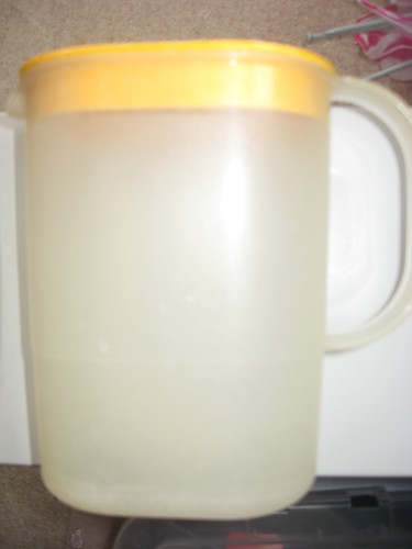 Vintage tupperware milk - vintage,