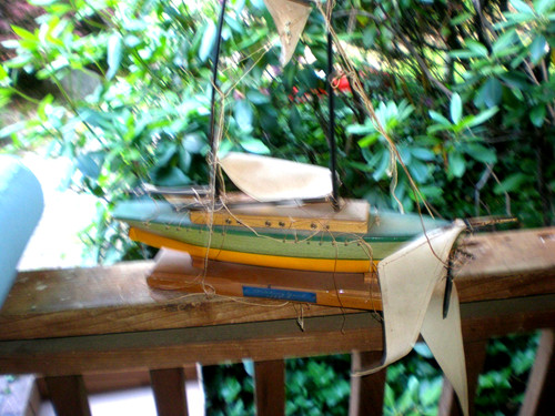 Vintage wooden model - model, 1889