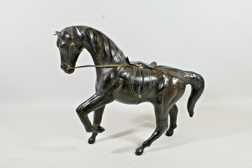 Cheval recouvert cuir 35 - de,