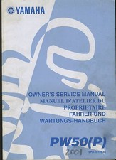 (25B) REVUE TECHNIQUE MANUEL ATELIER MOTO YAMAHA PW50 (P)