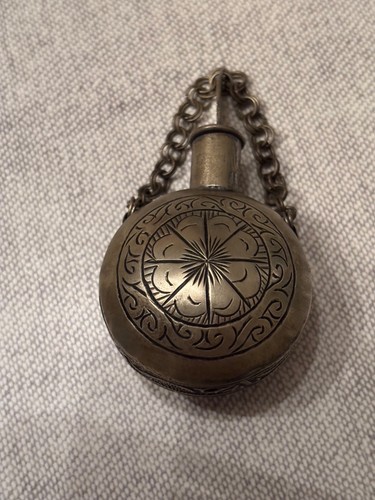 Ancien pendentif fiole - fiole, à