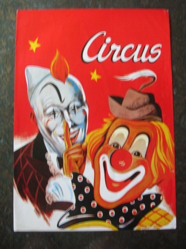 Affiche couleur cirque - couleur,