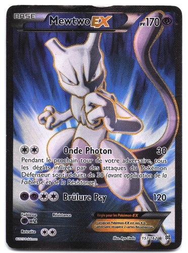 Carte pokémon mewtwo - pokémon, mewtwo-ex