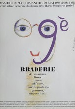 Poster Affiche vintage 1988 de
