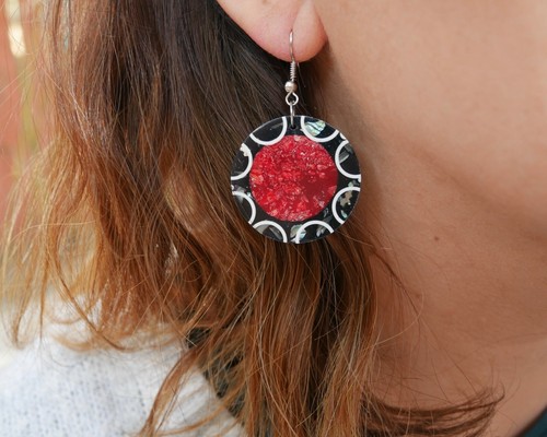 Boucles oreilles océan en - d'oreilles,