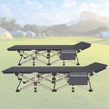 2x Lit de camp pliant Tourtecs