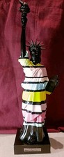 Statue de la Liberté "Merci Gustave" Édition en Polychrome  41 cm Série Limitée
