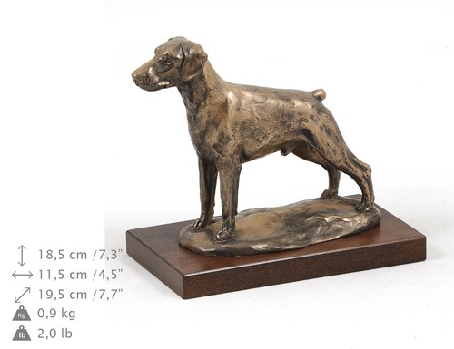 Dobermann non coupé statue - coupé,,