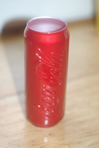 Verre slim rouge coca cola - verre,