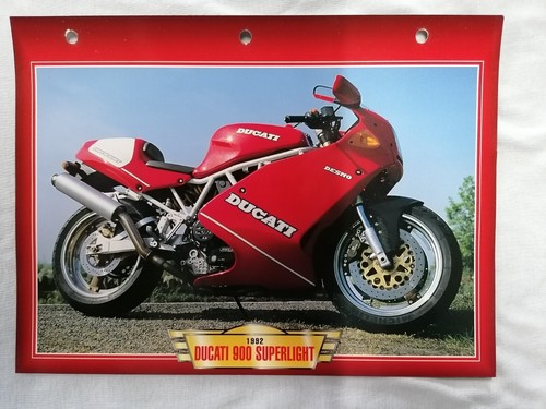 Ducati 900 superlight - ducati, fiche
