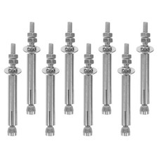  Lot de 10 chevilles d'expansion en acier inoxydable pour maçonnerie -